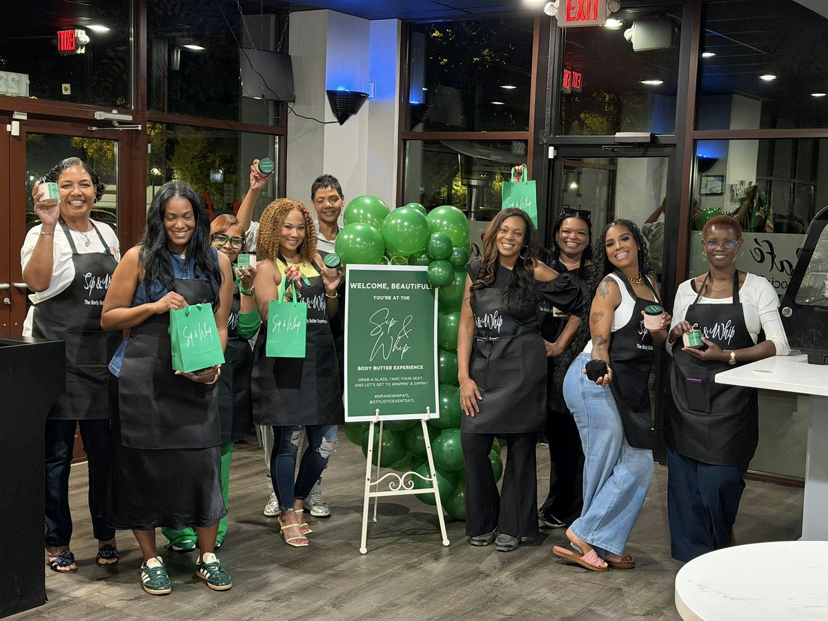 Holiday Sip & Whip Luxe Body Butter Making Class