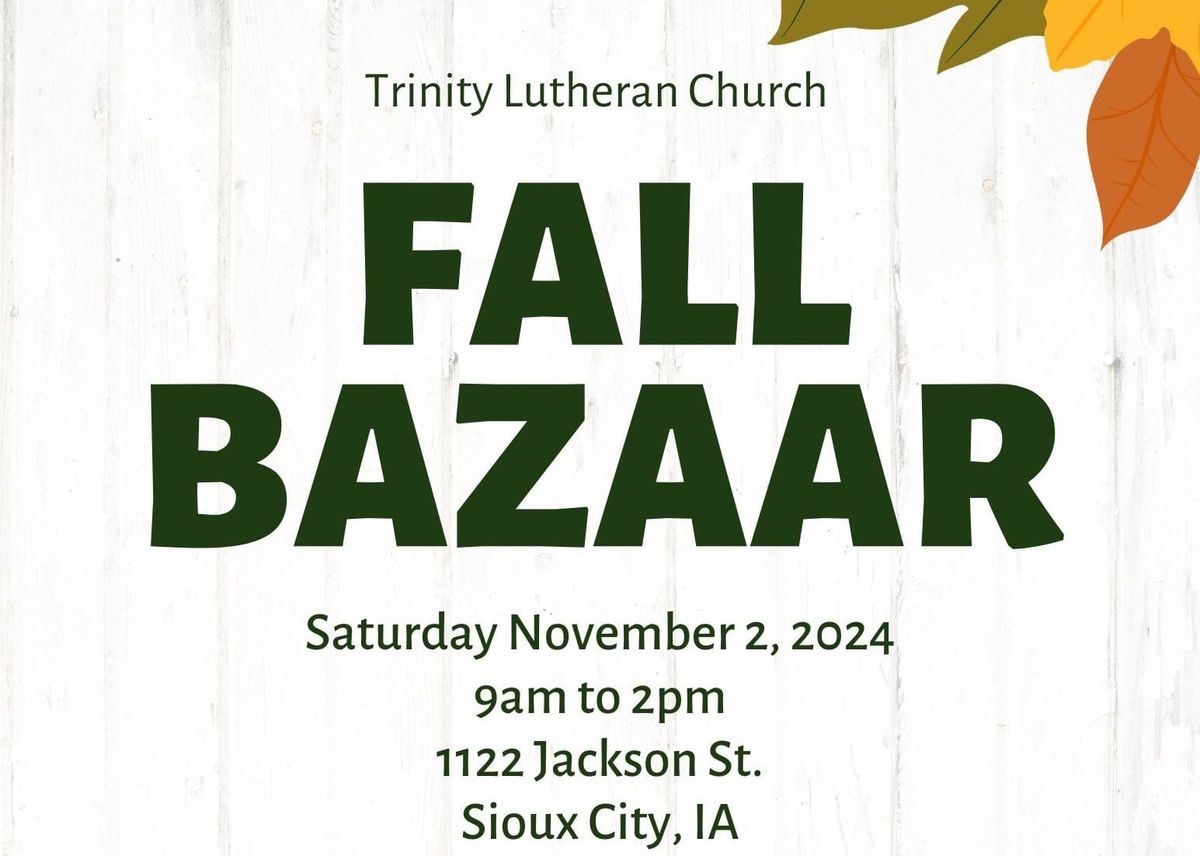 Fall Bazaar