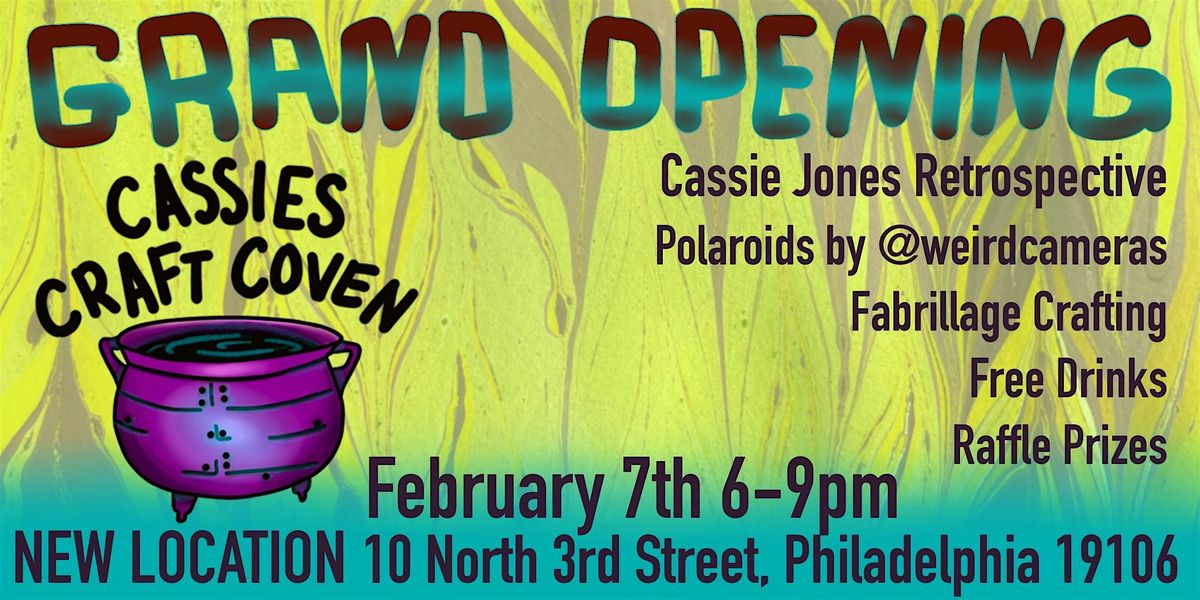 Cassie's Craft Coven GRAND OPENING