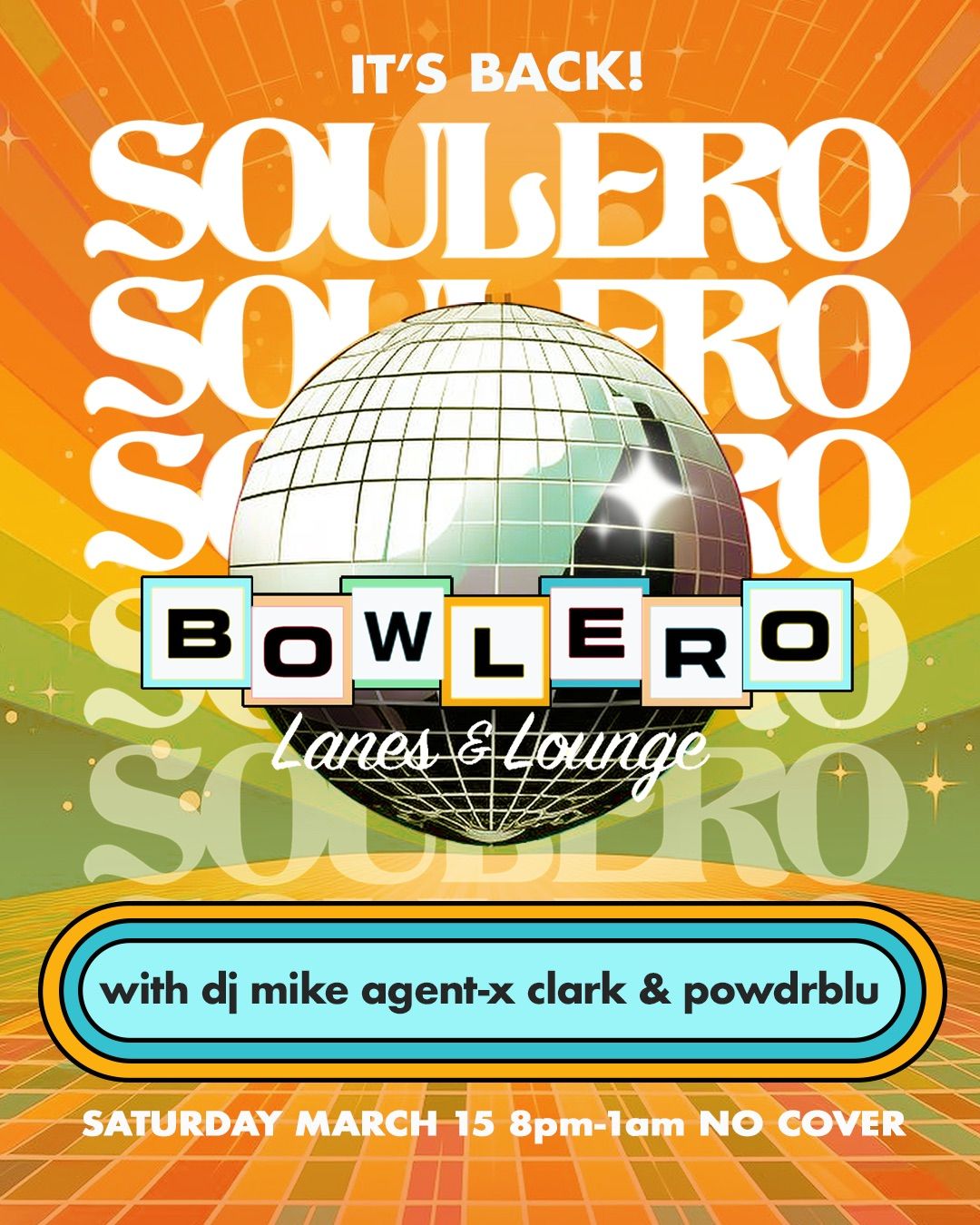 soulero @ bowlero!!!!