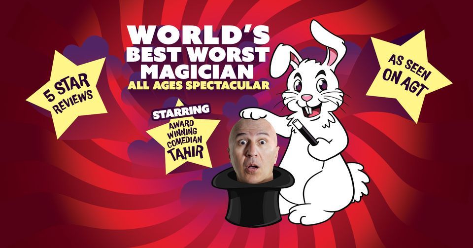 Tahir - The World's Best Worst Magician - Sydney Comedy Festival