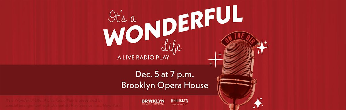 Brooklyn Community Theatre Presents It's a Wonderful Life