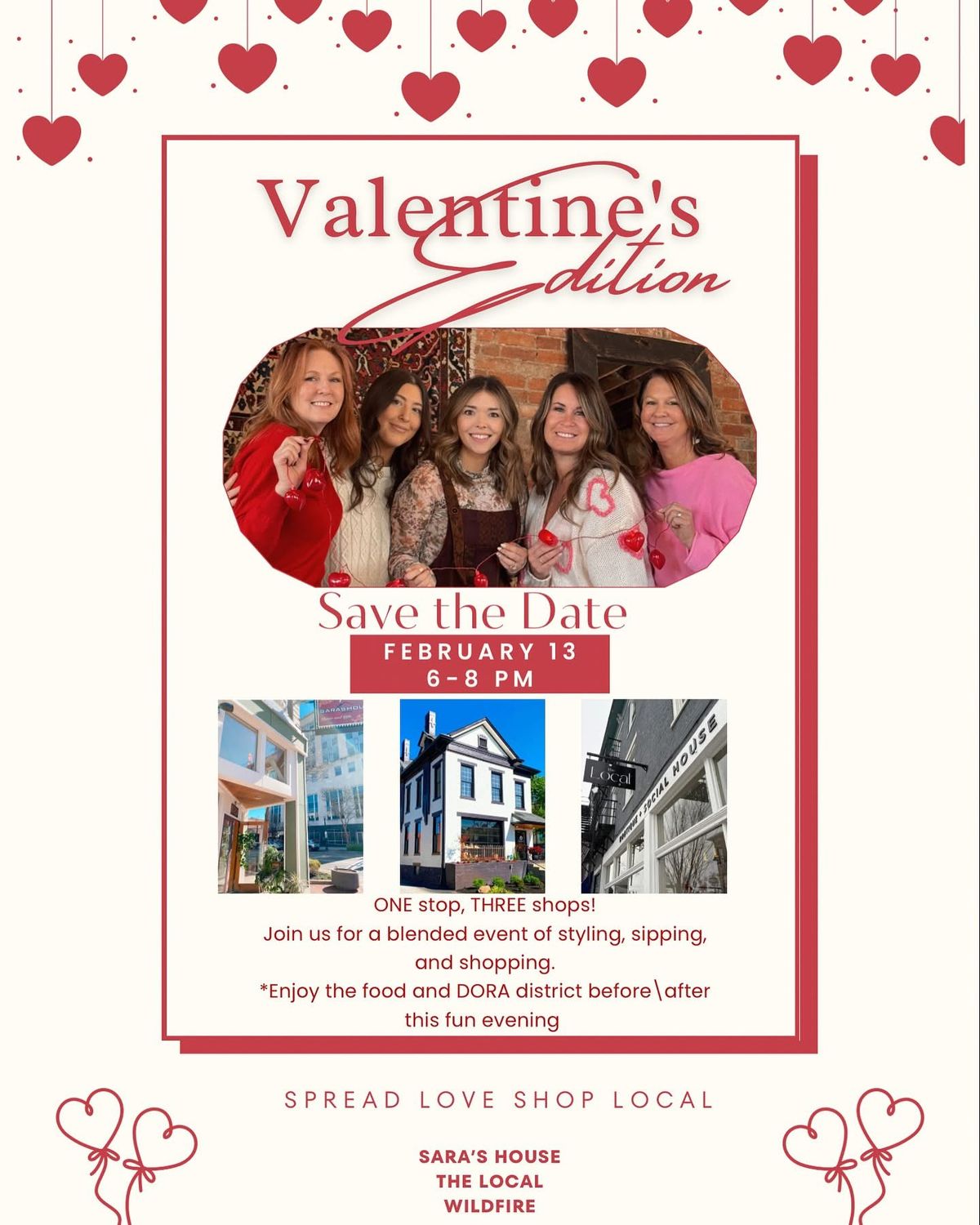 Valentine's Edition- 3 Shops, 1 Stop! 