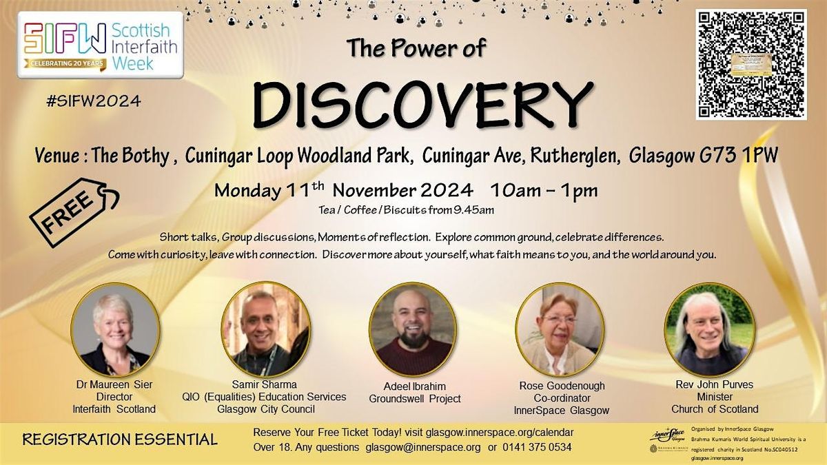 "The Power of Discovery\u201c Scottish Interfaith Week 2024