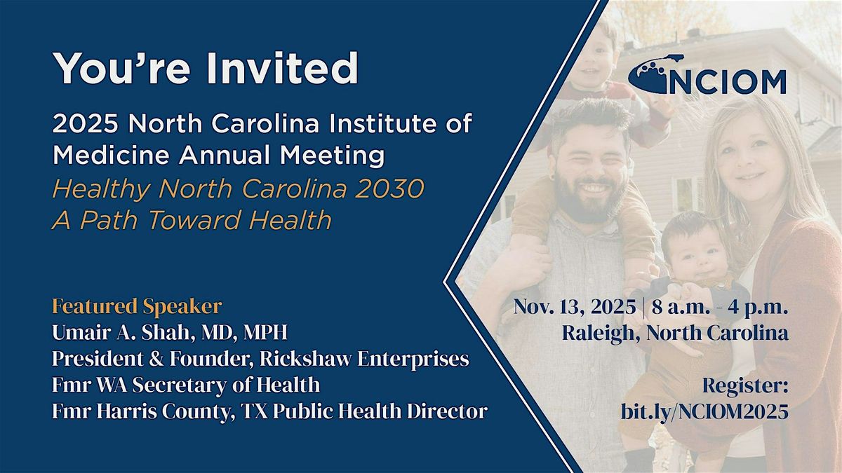 2025 NCIOM Annual Meeting