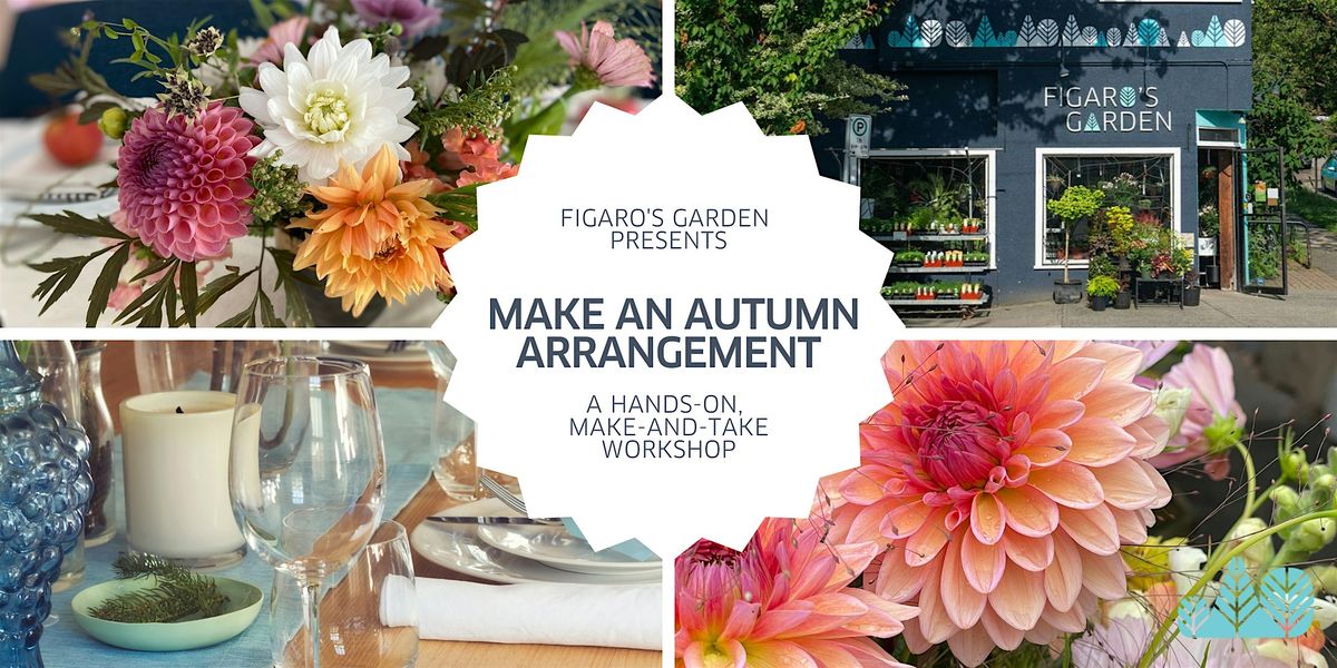 Make an Autumn Centrepiece Arrangement with Local Flowers
