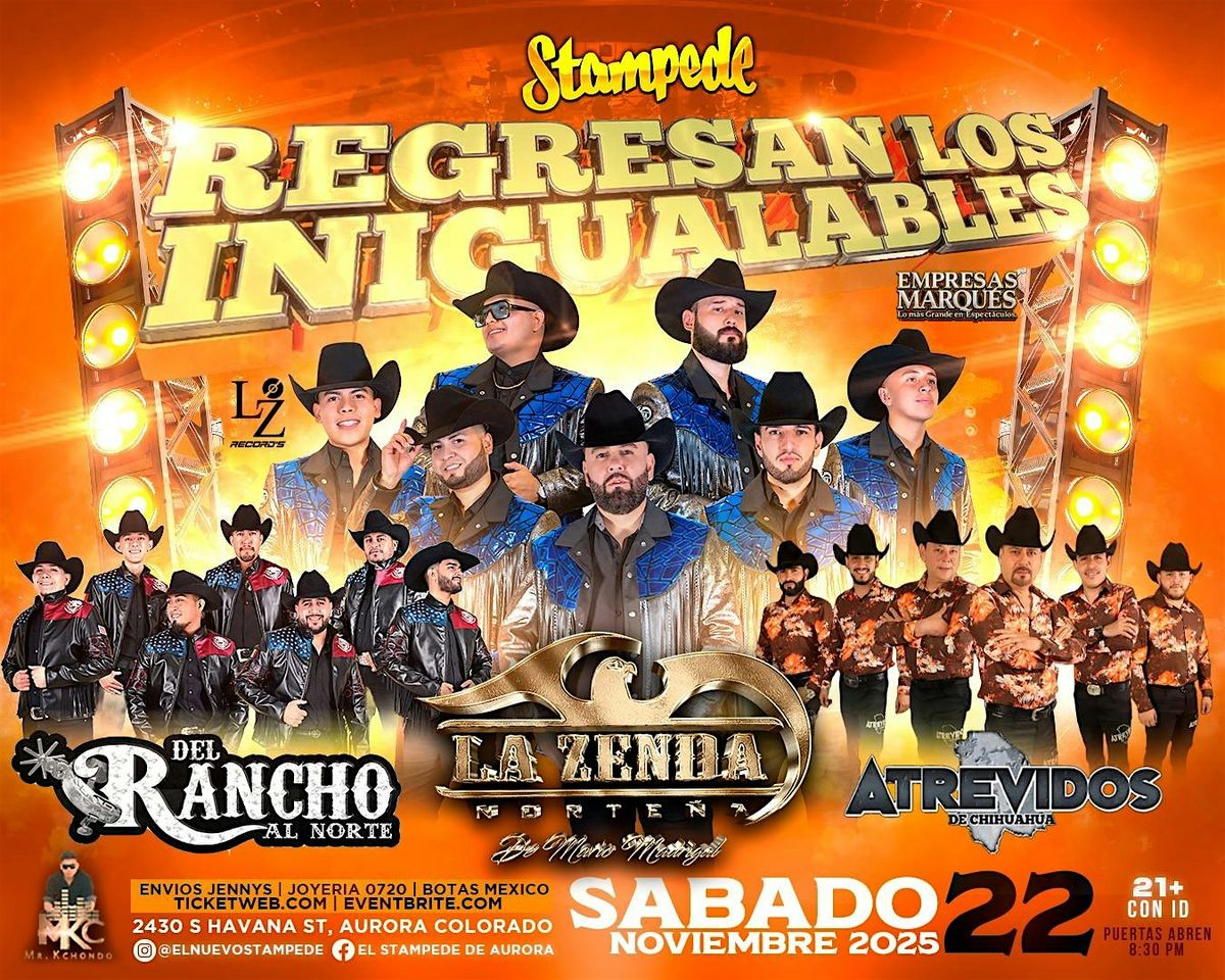 LA ZENDA NORTENA - ATREVIDOS DE CHIHUAHUA - DEL RANCHO AL NORTE