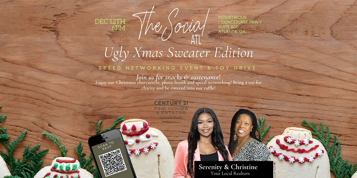 The Social : Speed Networking:  Ugly Xmas Sweater Edition