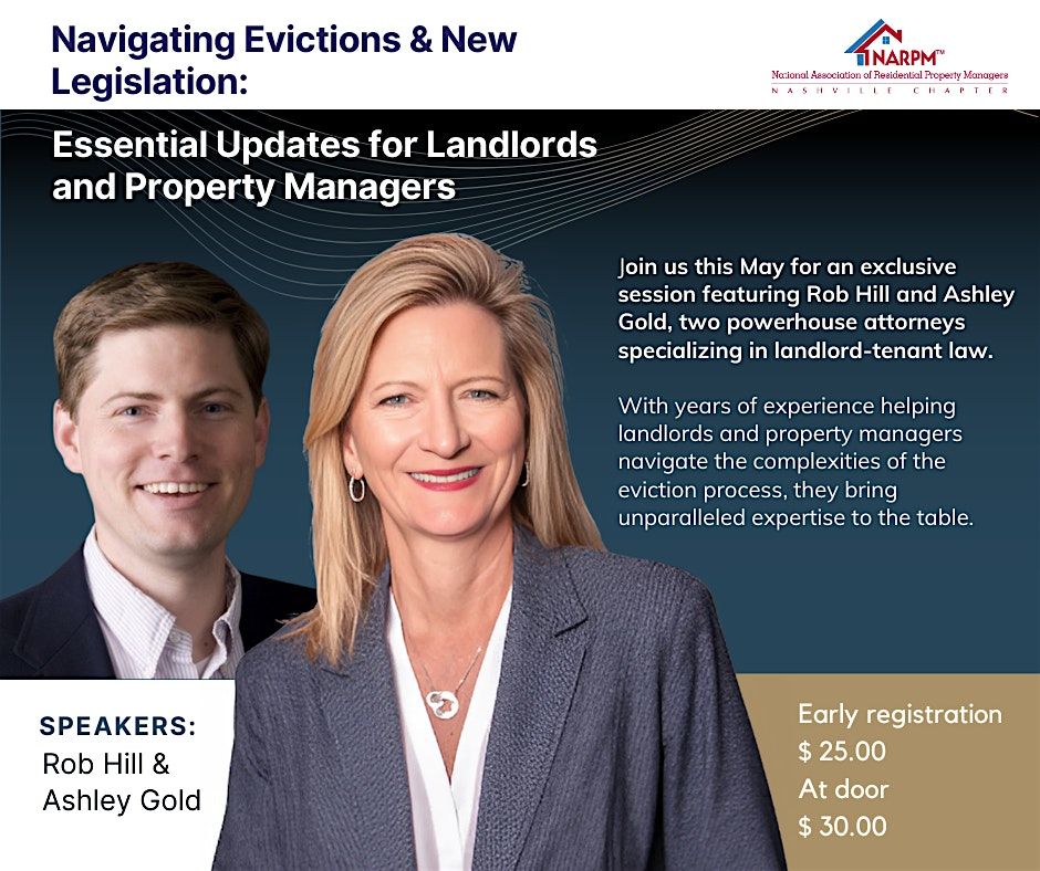 Navigating Evictions & New Legislation with Rob Hill & Ashley Gold