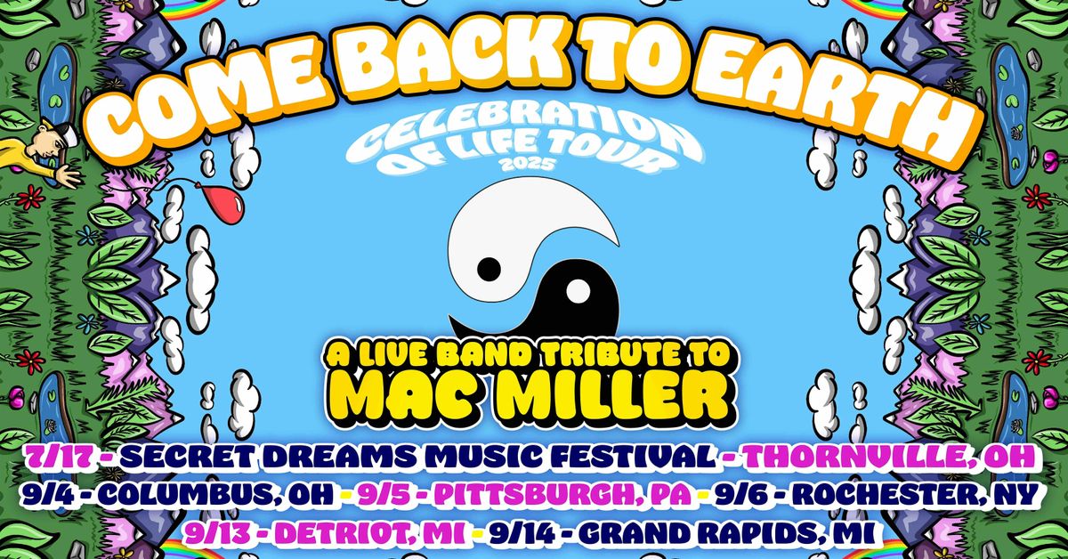 Come Back To Earth (MAC MILLER Live Band Tribute) @ The Summit Music Hall
