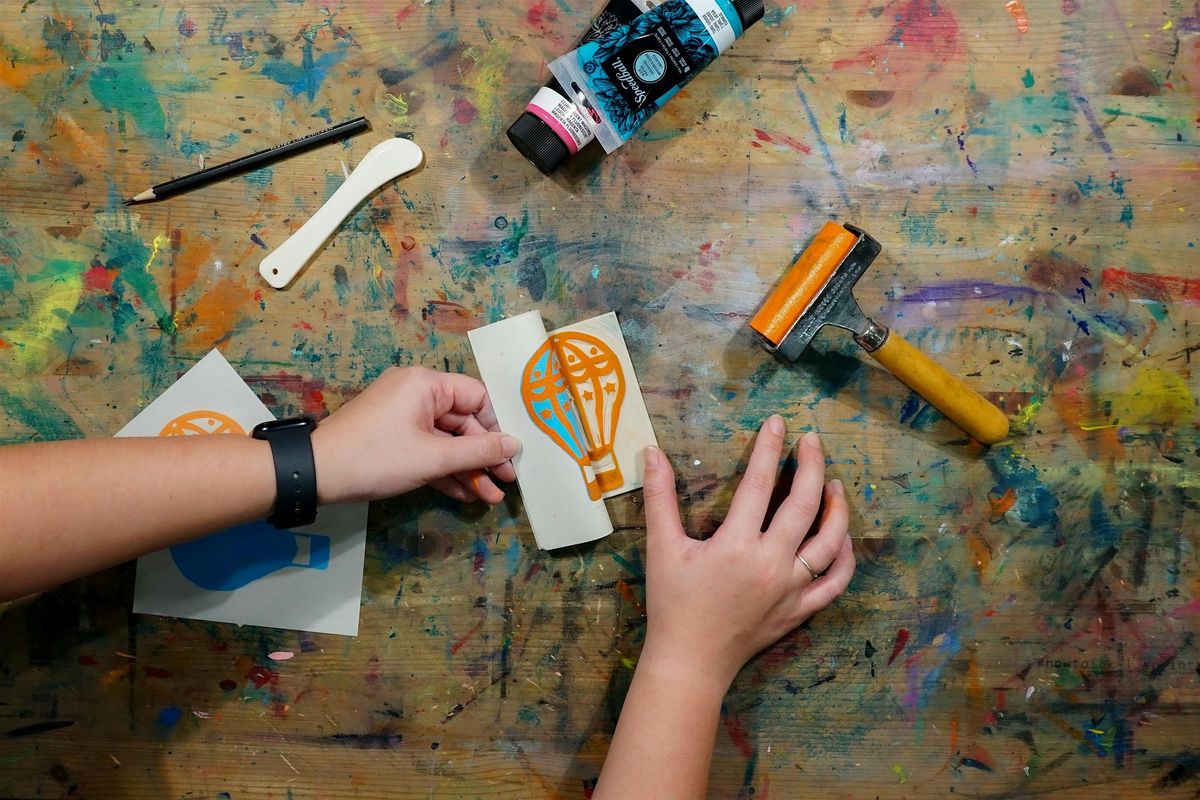 [Workshop] Reduction Linocut & Printing by How To Ink