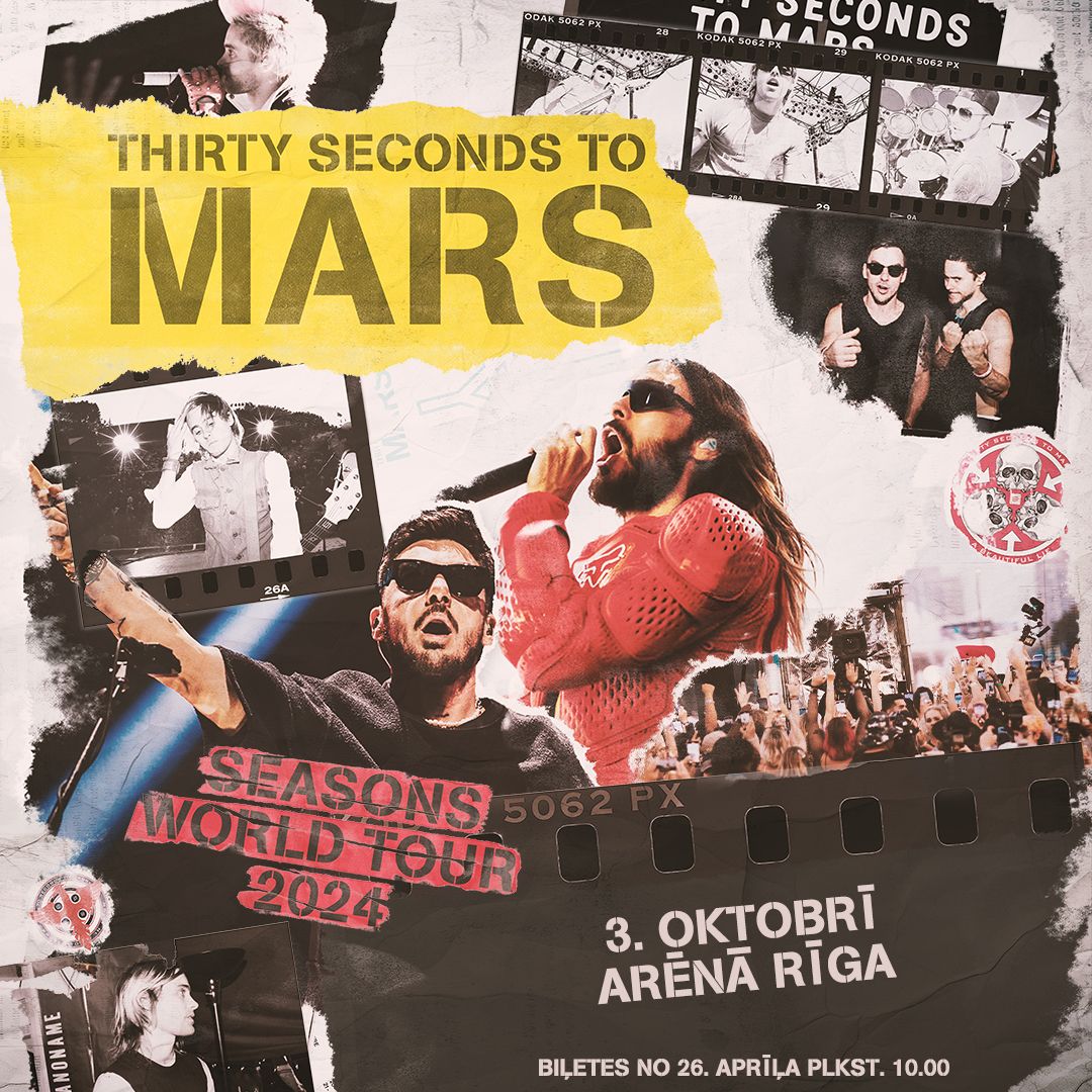 Thirty Seconds To Mars - Ar\u0113na R\u012bga