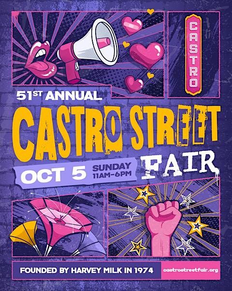 Come visit St Francis Lutheran Church's Booth at Castro Street Fair