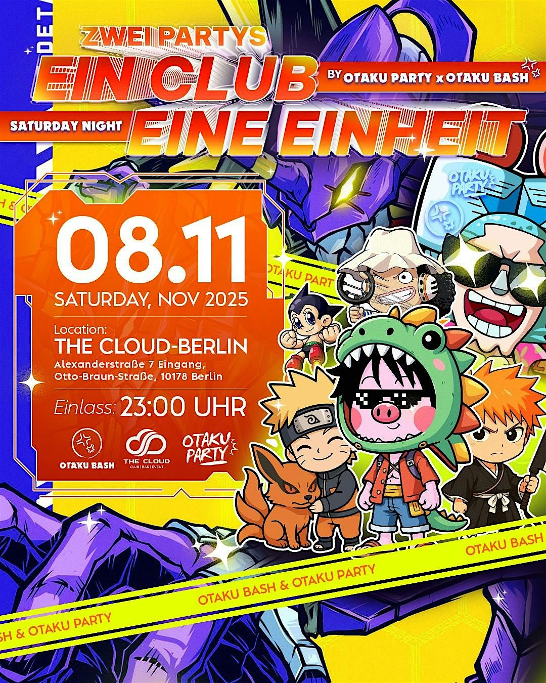 Anime & Cosplay Party - Ein Klub, eine Einheit
