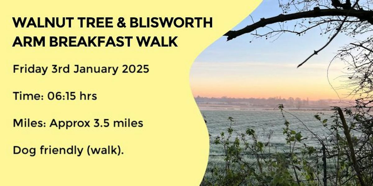 WALNUT TREE AND BLISWORTH ARM TRAIL | 3.45 MILES | NORTHANTS