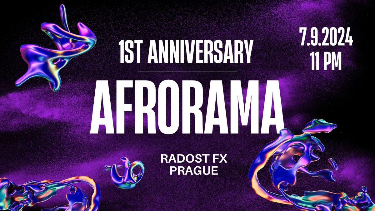 AfroRama 1st ANNIVERSARY