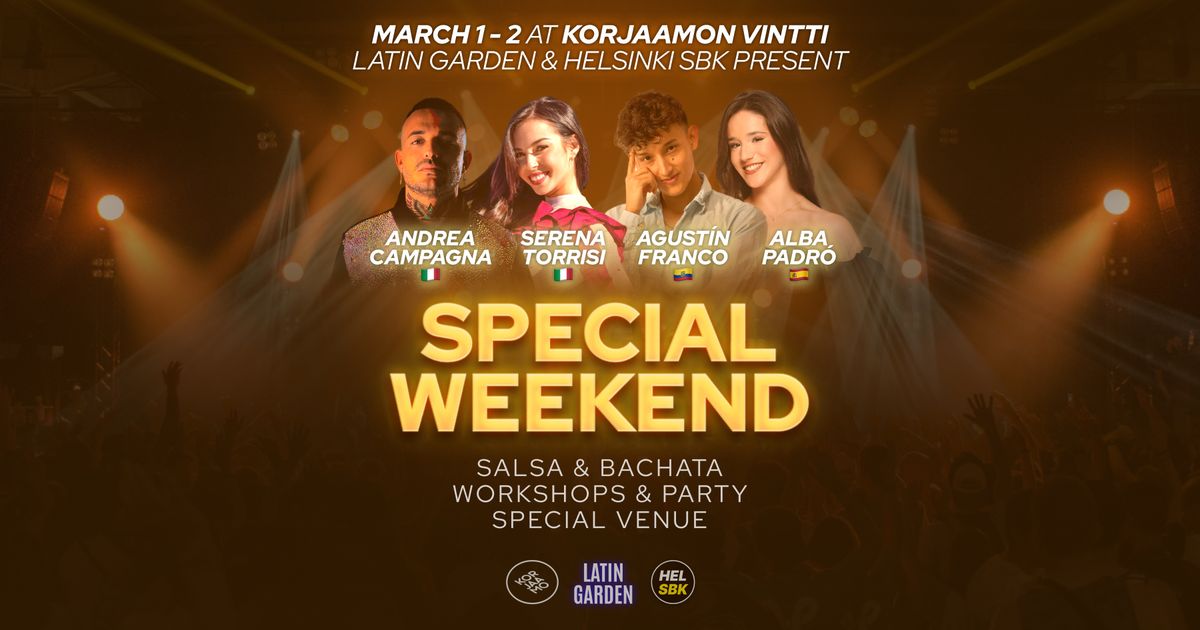 Special Weekend \u2014 Salsa & Bachata