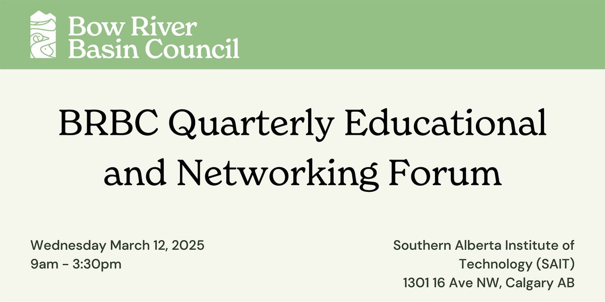 BRBC Quarterly Educational and Networking Forum