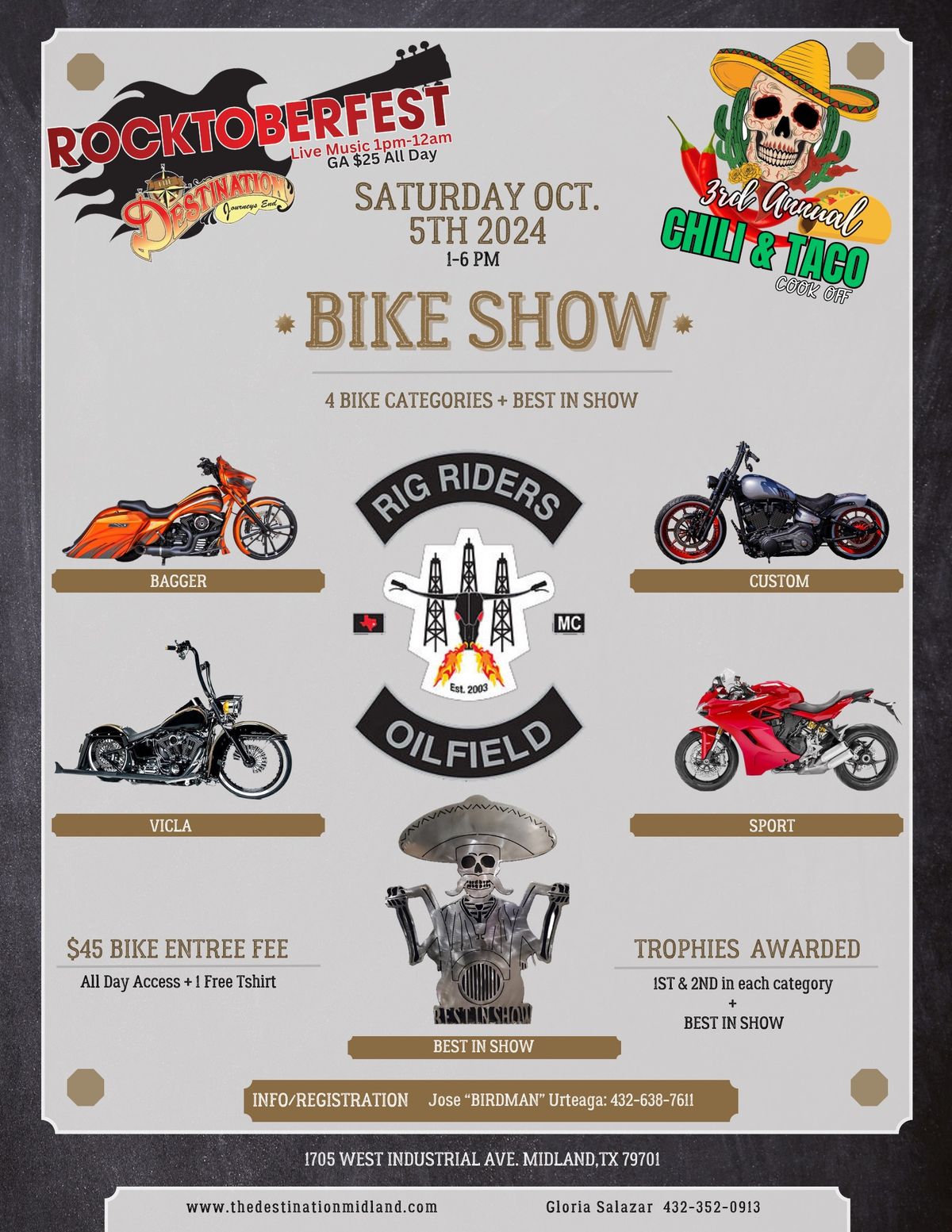 Rocktoberfest BIKE SHOW