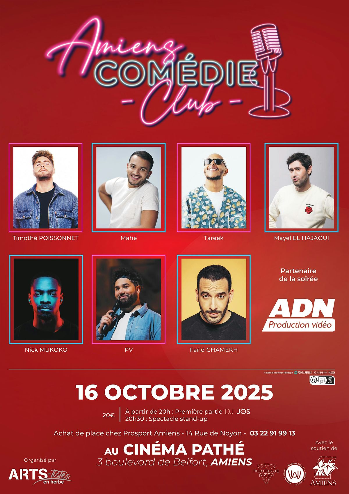 Amiens Com\u00e9die Club fait sa rentr\u00e9e !