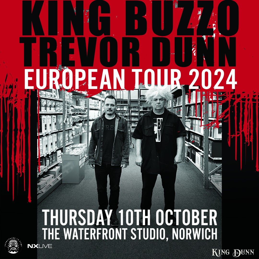 King Buzzo (Melvins) + Trevor Dunn (Mr Bungle) | Norwich