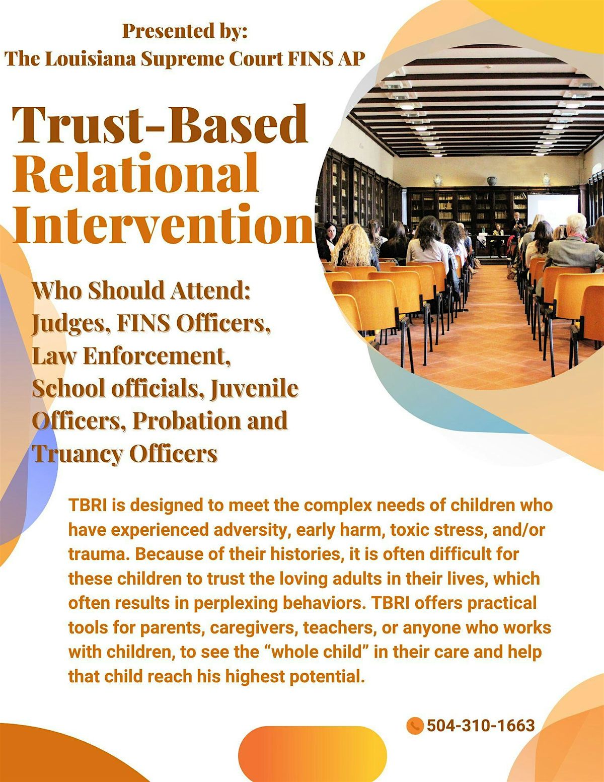 Trust Based Relational Intervention (TBRI) Training