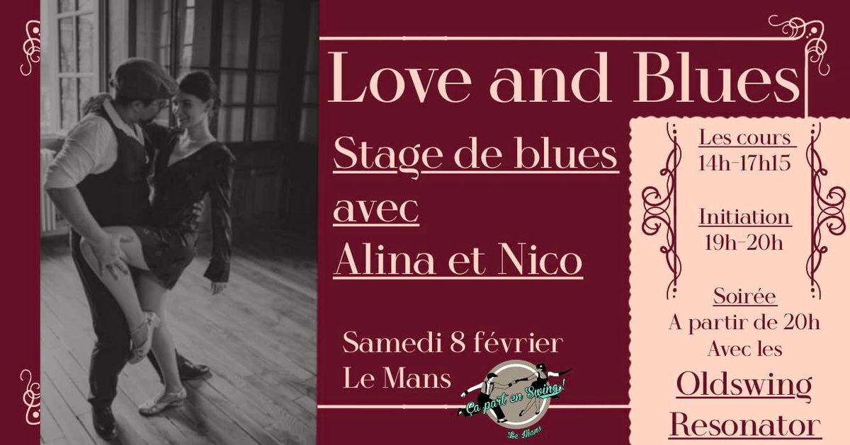 Love & Blues - Stage de blues avec Nico & Alina