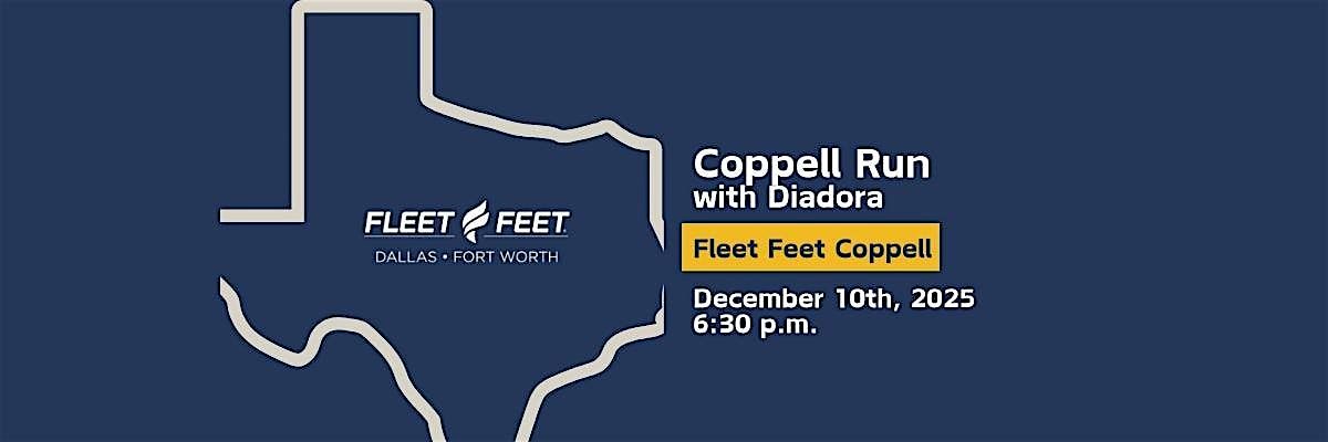 Coppell Run with Diadora!