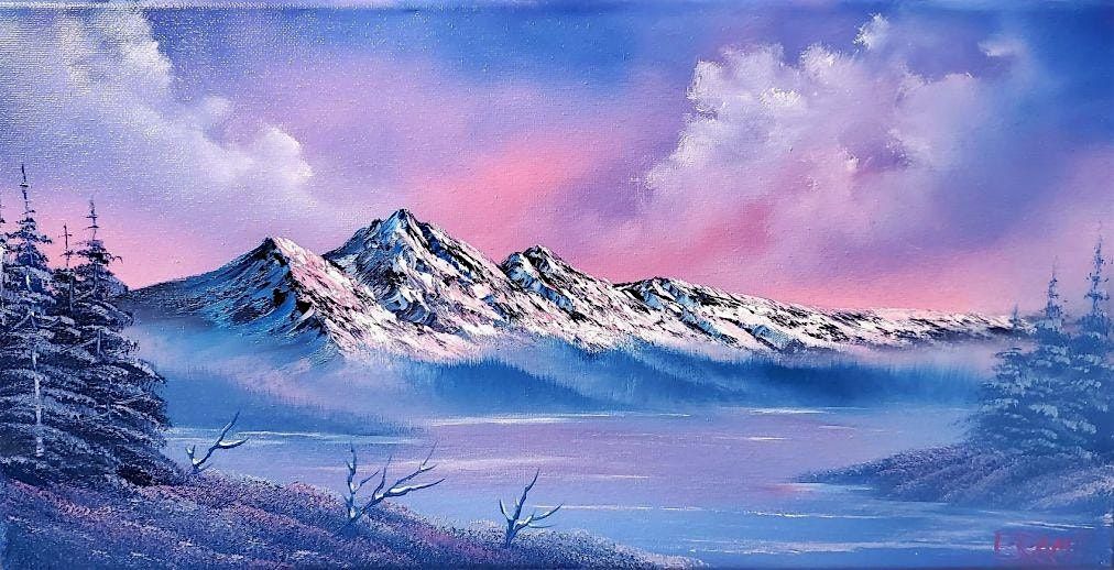 Bob Ross Oils Class Sun February 16th  9am - 3pm $95 Includes All Materials