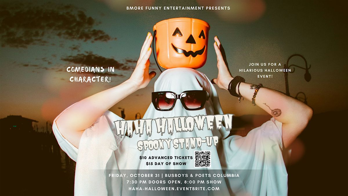 HAHA HALLOWEEN! Spooky Stand-Up Comedy Show
