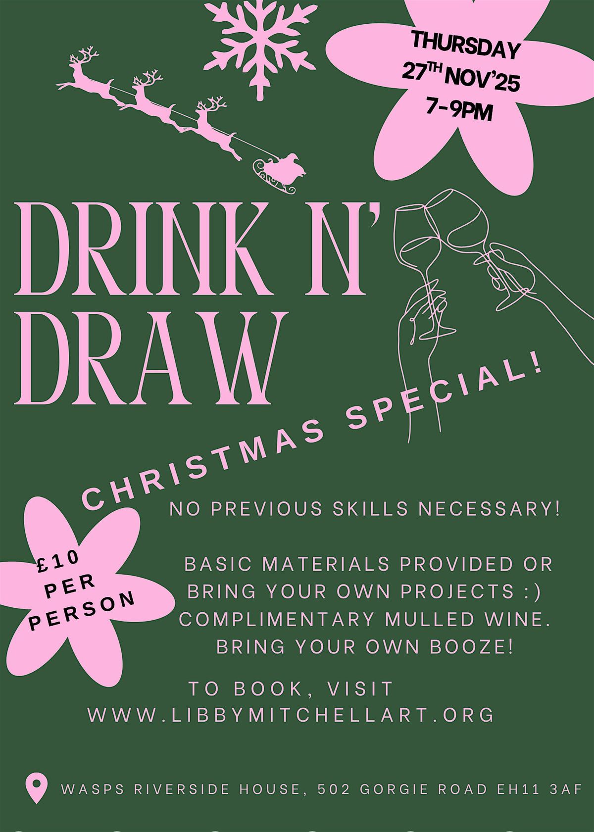 Drink n' Draw - Christmas Special!