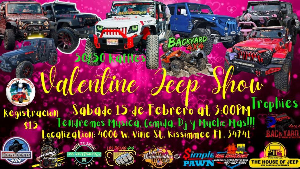 Valentine Jeep Show