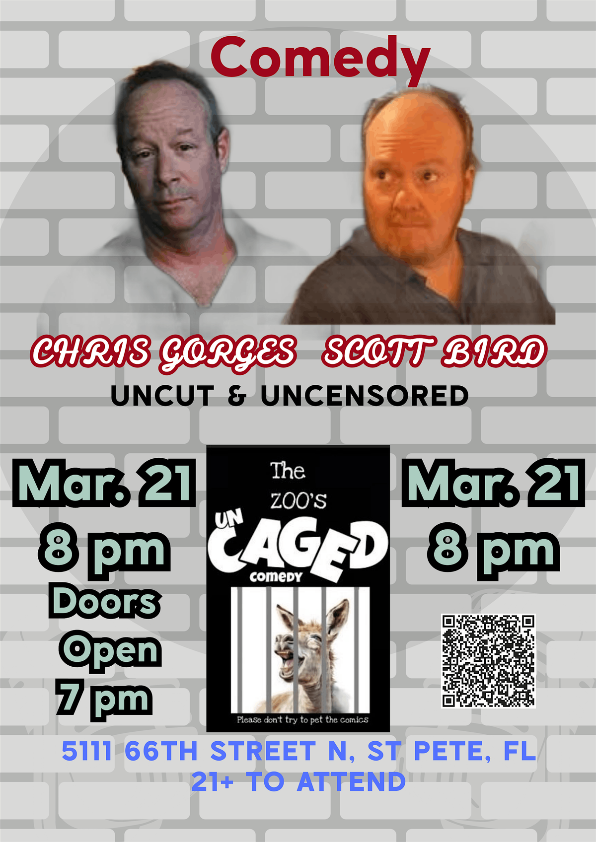 The Zoo's Comedy Un-Caged