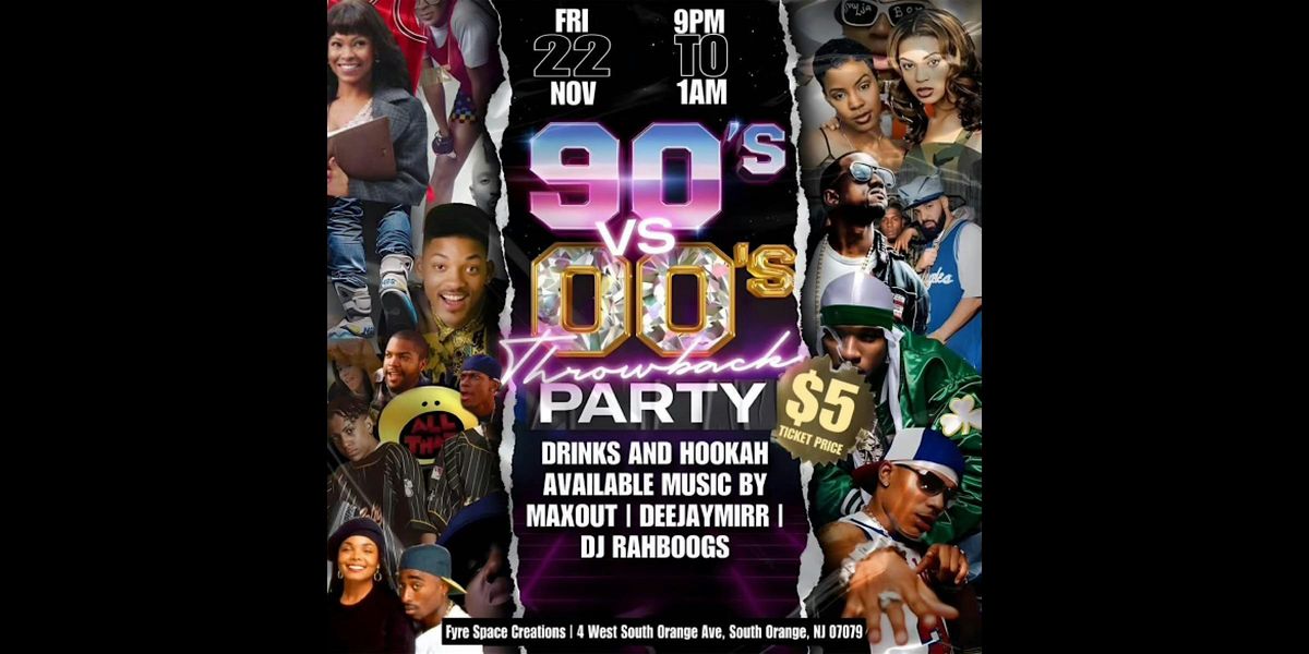 Best  Party in the Tri-State Area!!! 90s vs 00s!!!!