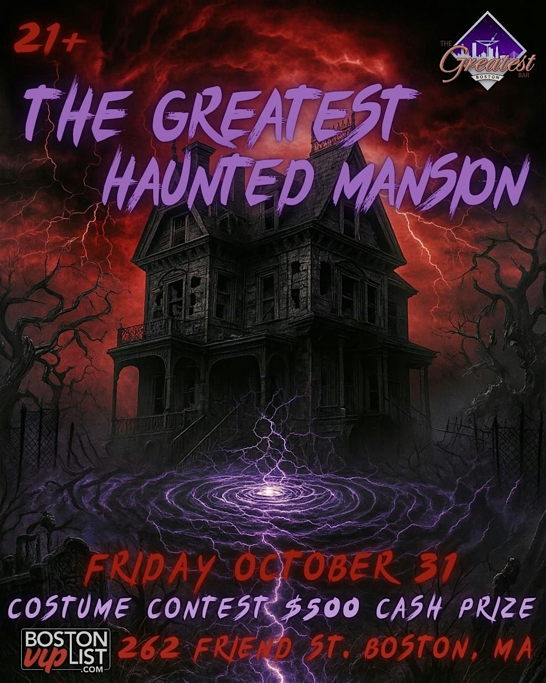 The Greatest Haunted Mansion @ The Greatest Bar