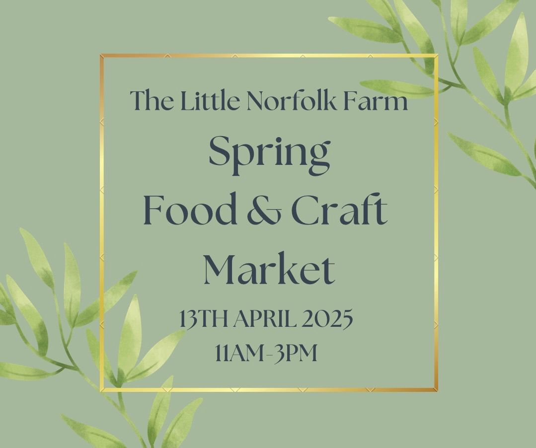 Spring craft & food market 