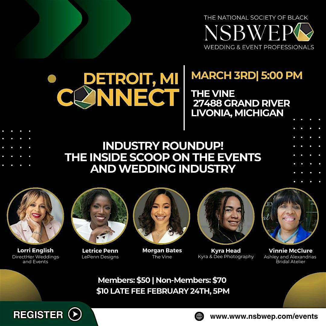 DETROIT: The Inside Scoop on the Events & Wedding Industry