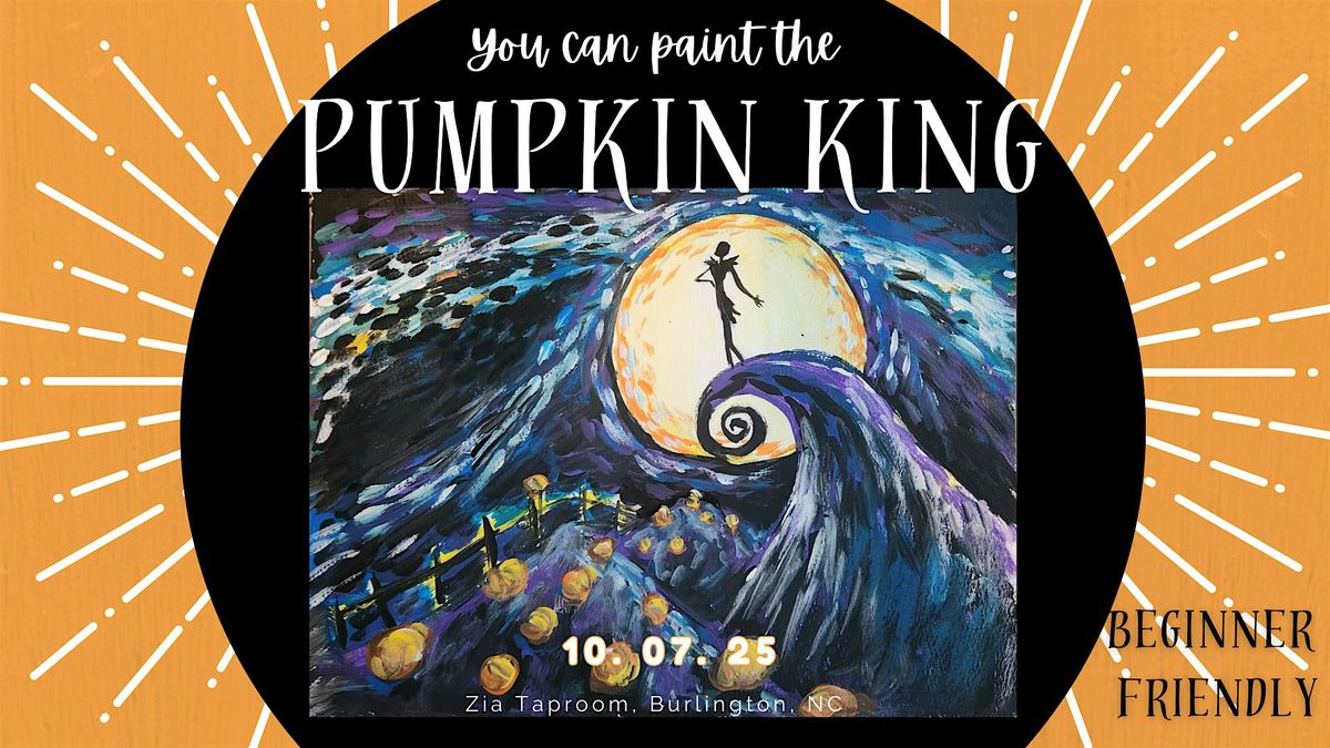 Nightmare Before Christmas Inspired Paint Party at Zia Taproom