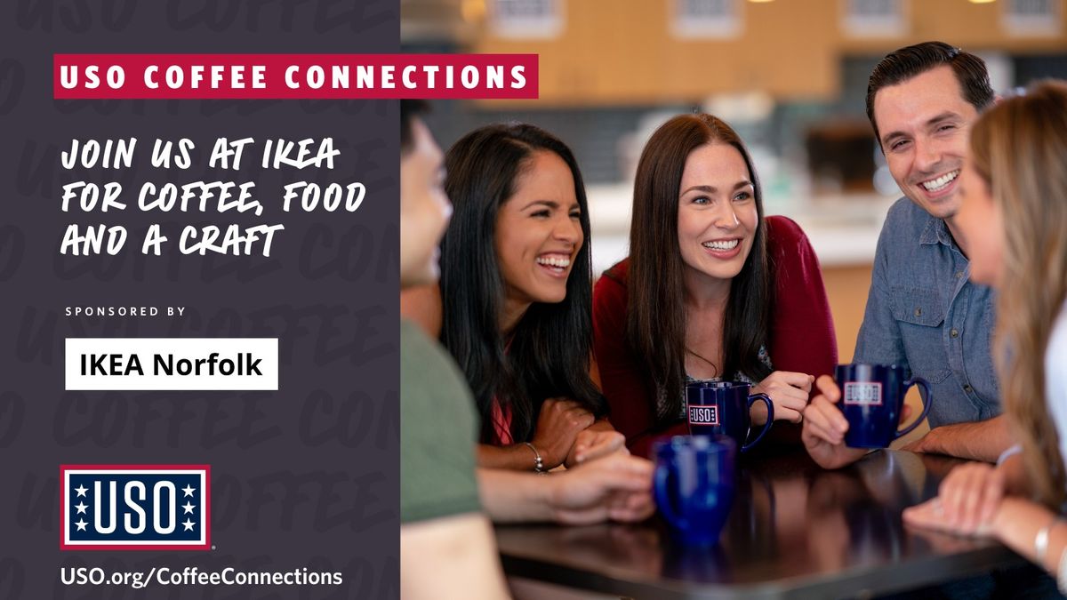 USO Norfolk Spouses Coffee Connections at IKEA