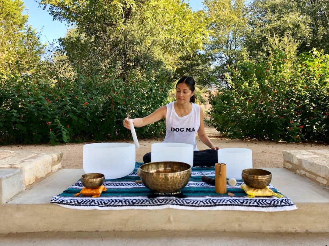 Yoga & Sounds Bowls with ATX Yoga Girl