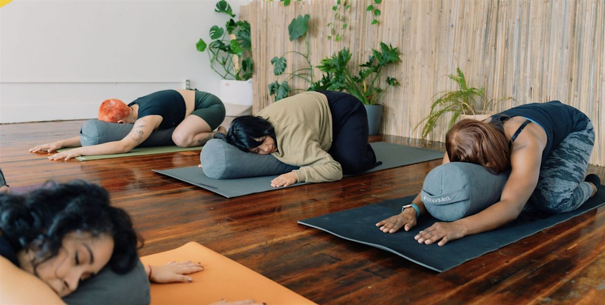 Donation Based Restorative Yoga Class at Banana Yoga