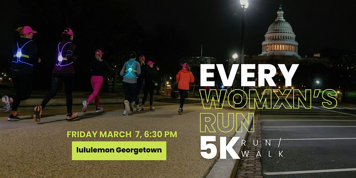 Every Womxn's Run 5K Run\/Walk