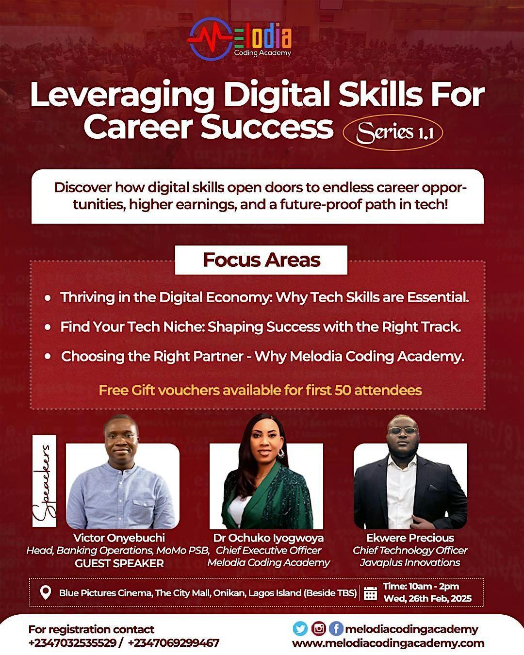 Leveraging Digital Skills For  Career Success   Series 1.1