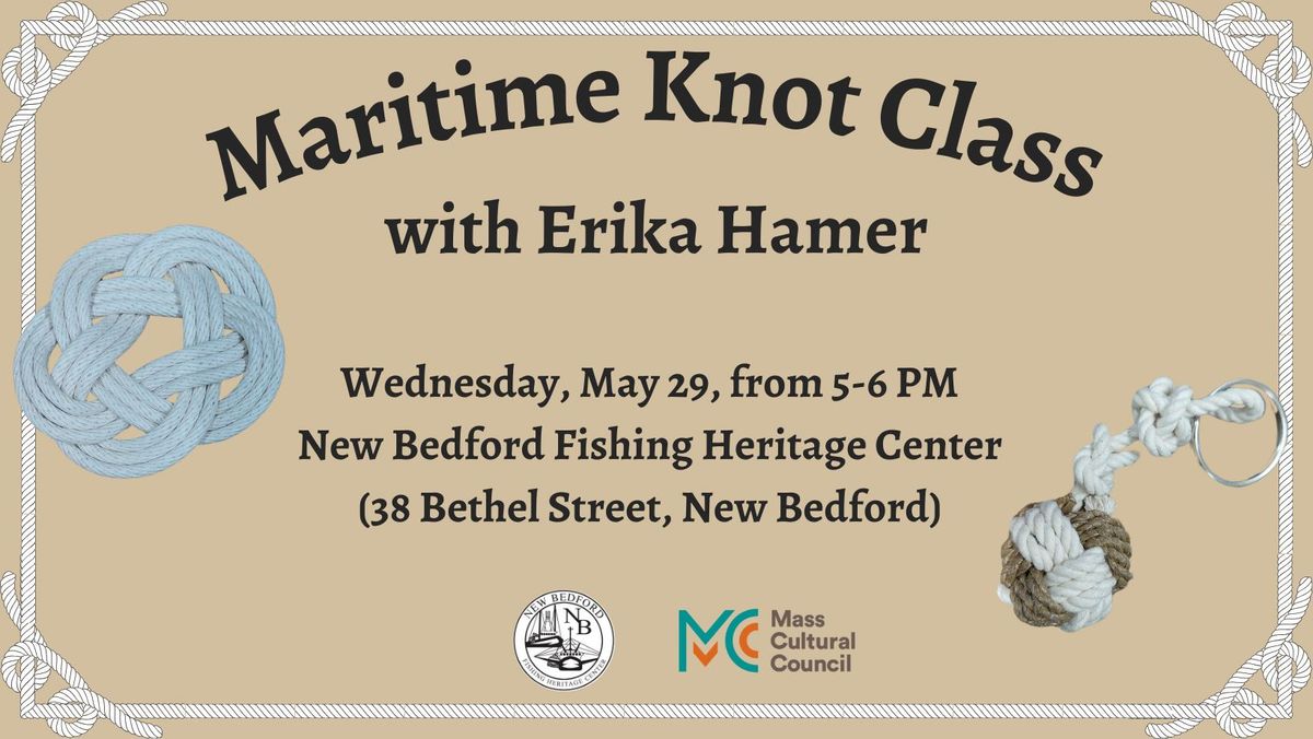 Maritime Knot Class with Erika Hamer