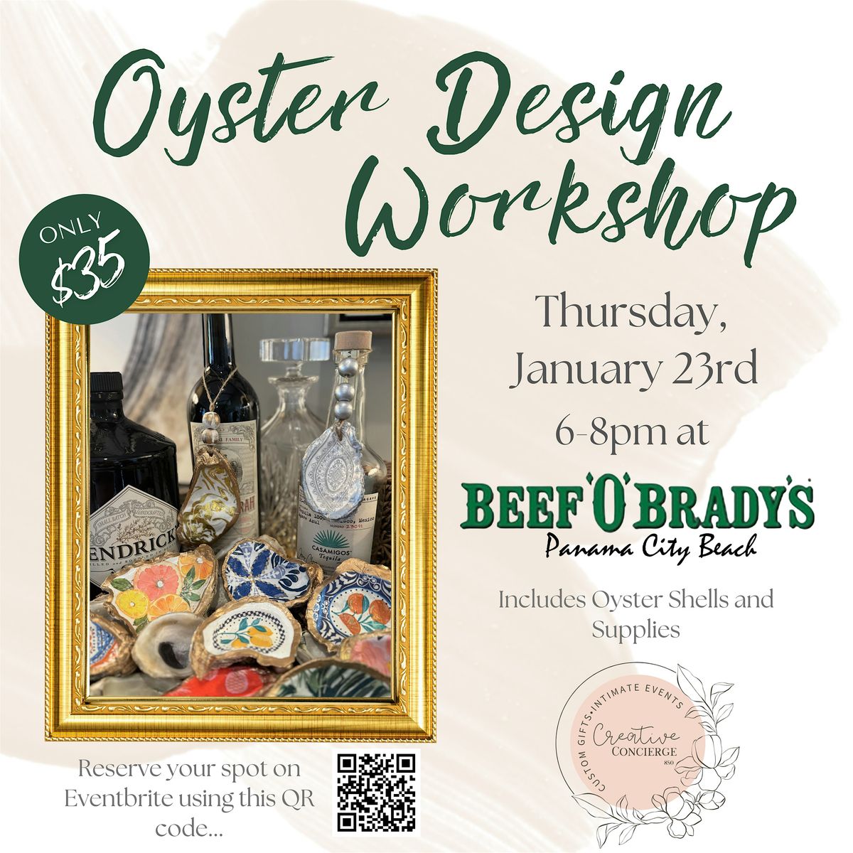 Oyster Workshop @ Beef 'O' Brady\u2019s PCB