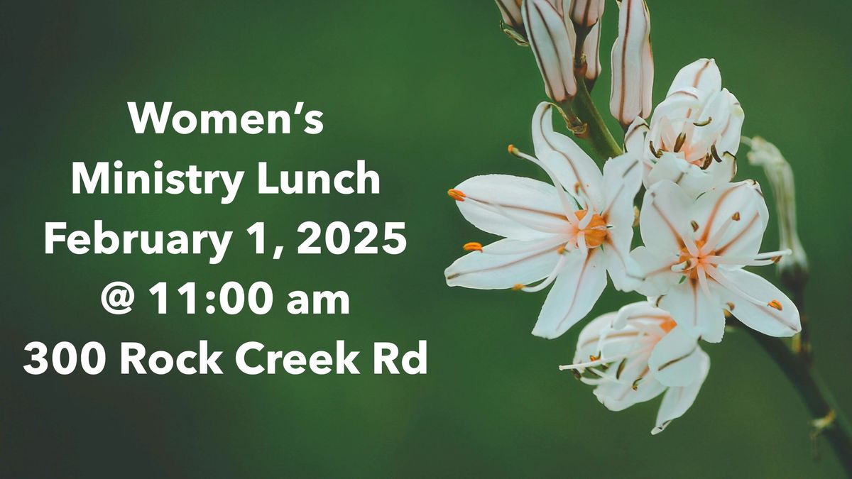 Women's Ministry Lunch