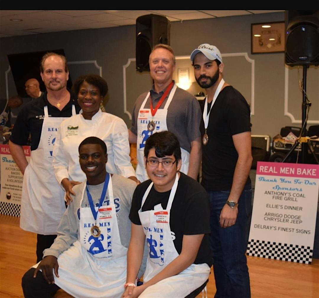 Real Men Bake Hosted by GFWC Woman's Club of Delray Beach