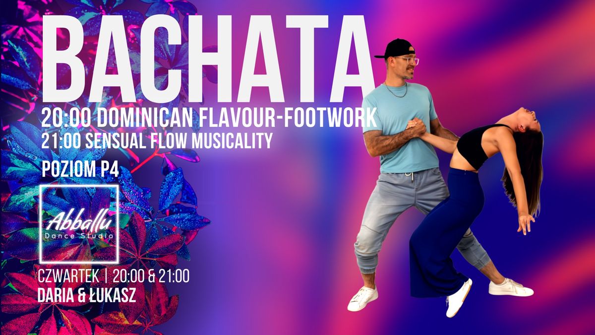 BACHATA Dominican Flavour & Sensual Flow | Czwartek 20:00 & 21:00 | Daria & \u0141ukasz