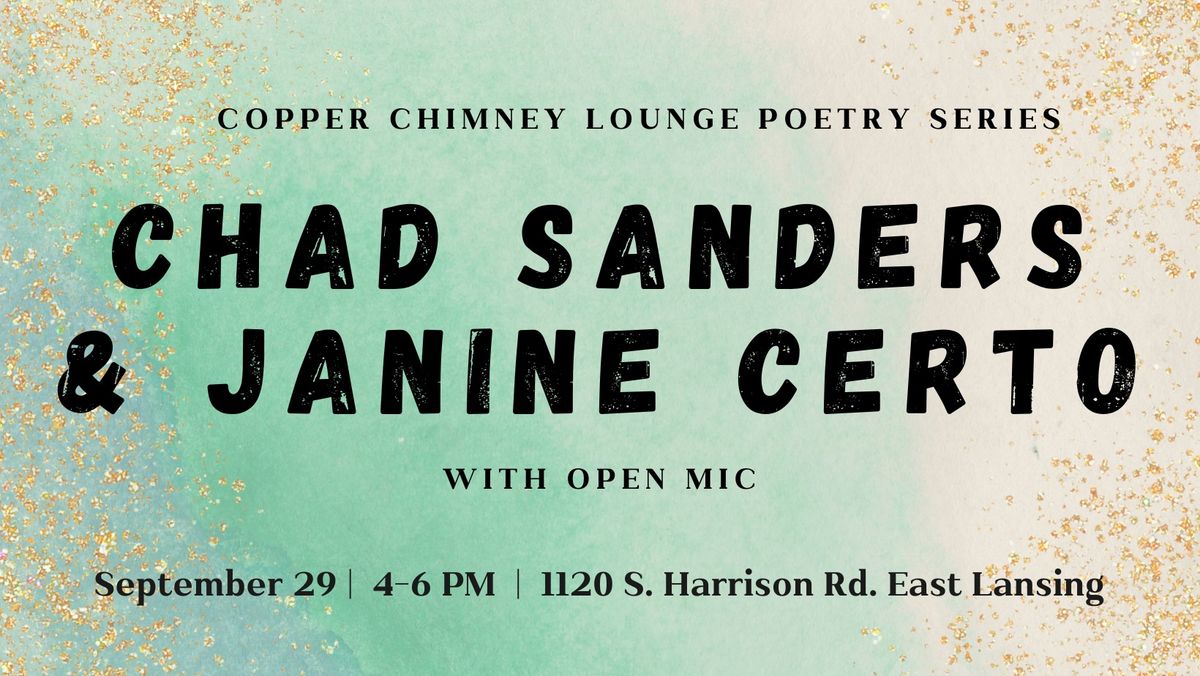 Janine Certo & Chad Sanders, plus Open Mic