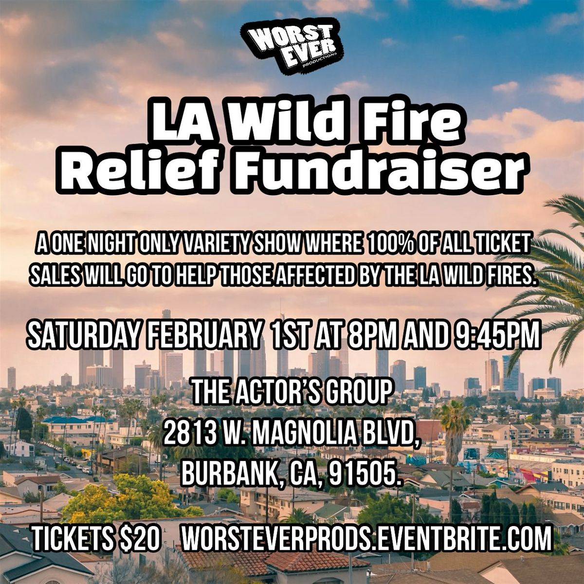 LA Wild Fire Relief Fundraiser